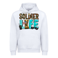 White soldier  life Urban Hoodie - AdoDesignShop