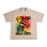 French Oak free ish since 1865 juneteenth Urban Heavy Tee - CowGirlArtShop