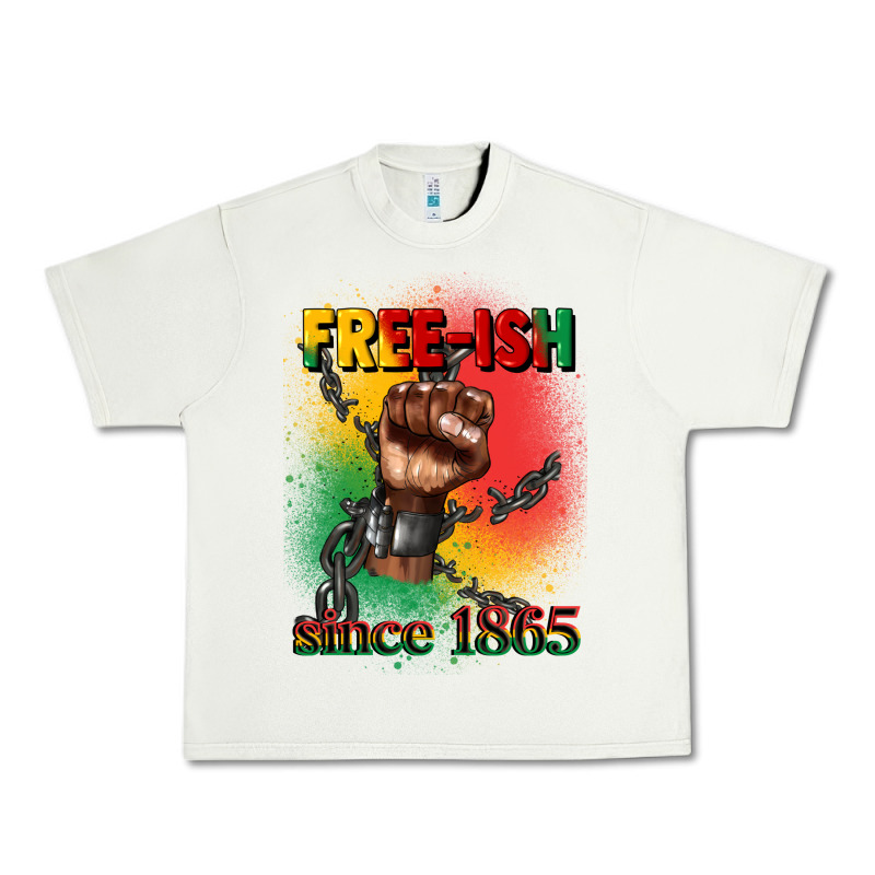 Free Ish Since 1865 Juneteenth Urban Heavy Tee by CowGirlArtShop | Teevron