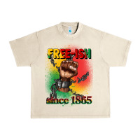 Sandshell free ish since 1865 juneteenth Urban Heavy Tee - CowGirlArtShop