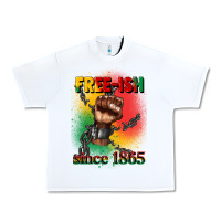 White free ish since 1865 juneteenth Urban Heavy Tee - CowGirlArtShop