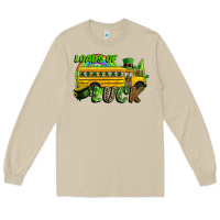 Mushroom Loads of luck School bus Long Sleeve Tee - CowGirlArtShop