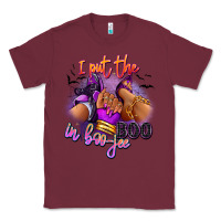 Burgundy I put the boo in boo-jee sneaker and heel Classic Tee - RanaPortraitStore