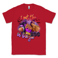 Red I put the boo in boo-jee sneaker and heel Classic Tee - RanaPortraitStore