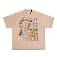 Burro paris bonjour eiffel tower paris lover paris traveling vacay Urban Heavy Tee - trangStudio