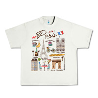 Pistachio paris bonjour eiffel tower paris lover paris traveling vacay Urban Heavy Tee - trangStudio