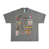 Tornado paris bonjour eiffel tower paris lover paris traveling vacay Urban Heavy Tee - trangStudio