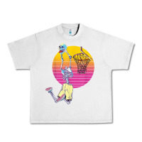 Lunar Rock basketball player halloween pumpkin skeletons kids boys Urban Heavy Tee - trangStudio