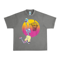 Tornado basketball player halloween pumpkin skeletons kids boys Urban Heavy Tee - trangStudio