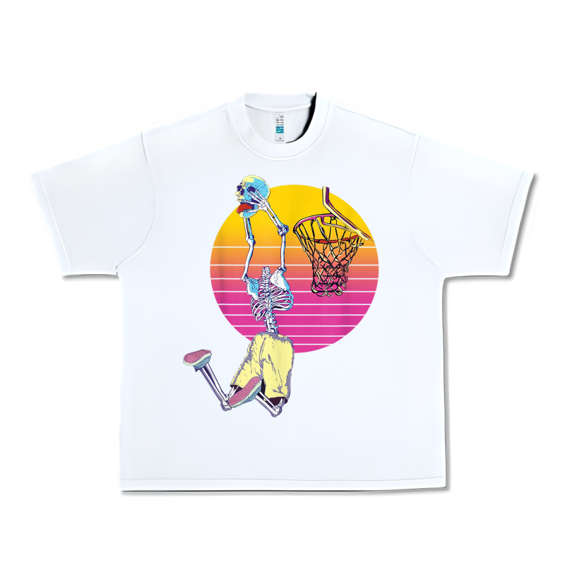 Basketball Player Halloween Pumpkin Skeletons Kids Boys Urban Heavy Tee by trangStudio | Teevron