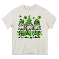 Cream shenanigans with my gnomies st patricks day gnomes Heavy Core Tee - Jasminsmagicworld