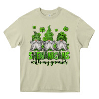 Mossy shenanigans with my gnomies st patricks day gnomes Heavy Core Tee - Jasminsmagicworld