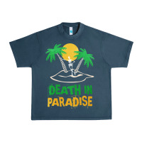 Midnight Navy Death in Paradise - gift idea Urban Heavy Tee - trangStudio