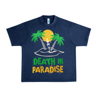 Navy Death in Paradise - gift idea Urban Heavy Tee - trangStudio