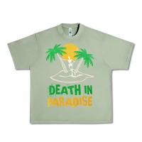 Oil Green Death in Paradise - gift idea Urban Heavy Tee - trangStudio