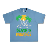 Pebble Blue Death in Paradise - gift idea Urban Heavy Tee - trangStudio