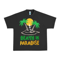 Pigment Black Death in Paradise - gift idea Urban Heavy Tee - trangStudio