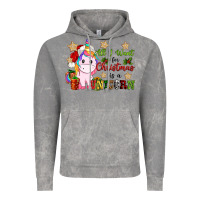 Cloud Rock all i want for christmas is a unicorn Vintage Hoodie - CowGirlArtShop