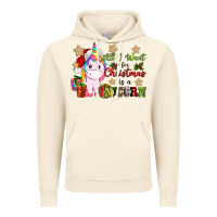 Vintage Artic all i want for christmas is a unicorn Vintage Hoodie - CowGirlArtShop