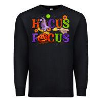 Black hocus focus halloween teacher Premium Sweatshirt - BarkalooDesign