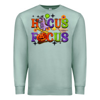 Seafoam hocus focus halloween teacher Premium Sweatshirt - BarkalooDesign