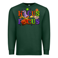 Sports Green hocus focus halloween teacher Premium Sweatshirt - BarkalooDesign