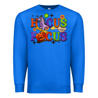 True Royal hocus focus halloween teacher Premium Sweatshirt - BarkalooDesign