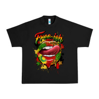 Black free ish juneteenth lips Urban Heavy Tee - CowGirlArtShop