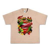 Burro free ish juneteenth lips Urban Heavy Tee - CowGirlArtShop