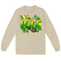 Mushroom Love St. Patrick's Day Long Sleeve Tee - HowdyJamesFarm