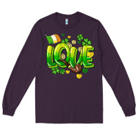 Plum Love St. Patrick's Day Long Sleeve Tee - HowdyJamesFarm