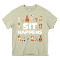 Mossy Dog Funny S It Happens Pet Sitting Design Heavy Core Tee - trangStudio