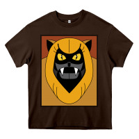 Chocolate Brown Ookla The Mok Saturday Morning Cartoon Pop Art gift Heavy Core Tee - trangStudio