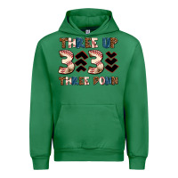 Emerald three up three down Urban Hoodie - AdoDesignShop