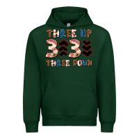 Forest Green three up three down Urban Hoodie - AdoDesignShop