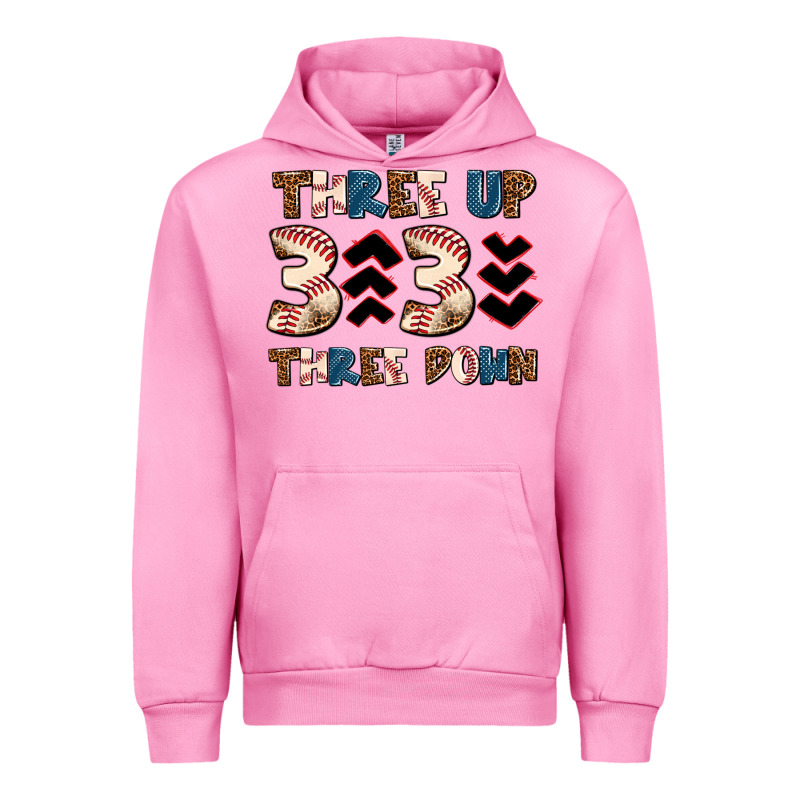 Three Up Three Down Urban Hoodie by AdoDesignShop | Teevron