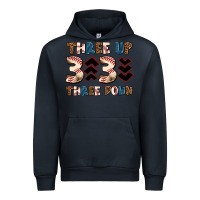 Navy three up three down Urban Hoodie - AdoDesignShop