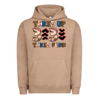 Pigment Burro three up three down Urban Hoodie - AdoDesignShop