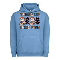 Pigment Pebble Blue three up three down Urban Hoodie - AdoDesignShop