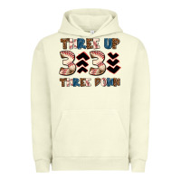 Pigment Pistachio three up three down Urban Hoodie - AdoDesignShop