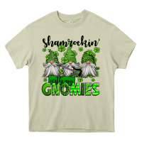 Mossy shamrockin' with my gnomies st patrick's day Heavy Core Tee - Jasminsmagicworld