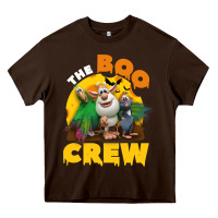 Chocolate Brown booba the boo crew halloween costume for kids boys girls Heavy Core Tee - trangStudio