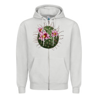 Arizona Fishhook Cactus Zipper Hoodie | Teevron
