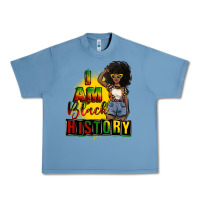 Pebble Blue i am black history juneteenth Urban Heavy Tee - CowGirlArtShop