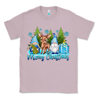 Lilac merry christmas gnomes Classic Tee - texasbilliewilder