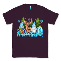 Plum merry christmas gnomes Classic Tee - texasbilliewilder