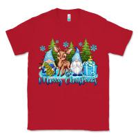Red merry christmas gnomes Classic Tee - texasbilliewilder