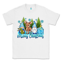 White merry christmas gnomes Classic Tee - texasbilliewilder