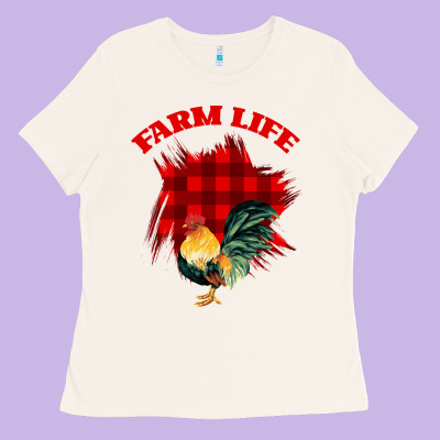Farm Life Ladies Tee Designed By Bettercallsaul