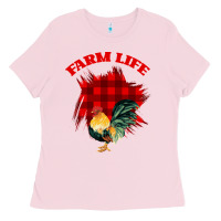 Bubblegum Pink Farm Life Ladies Tee - Bettercallsaul